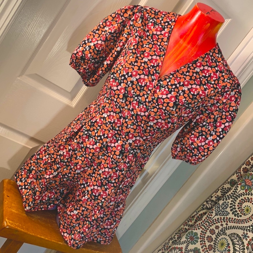 SHEIN Fun Floral Romper